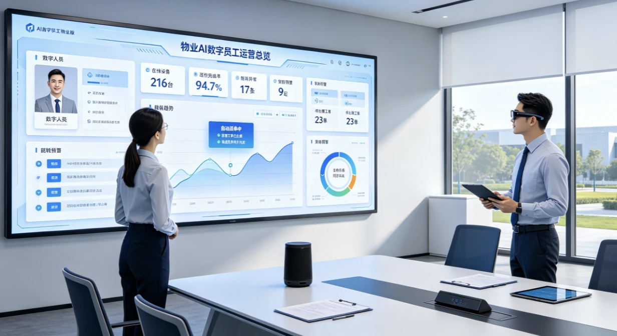 物业 AI 数字员工运营总览